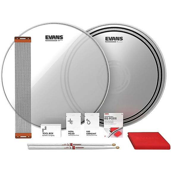 Evans EC Reverse Dot Snare Tune Up Kit 14 in.