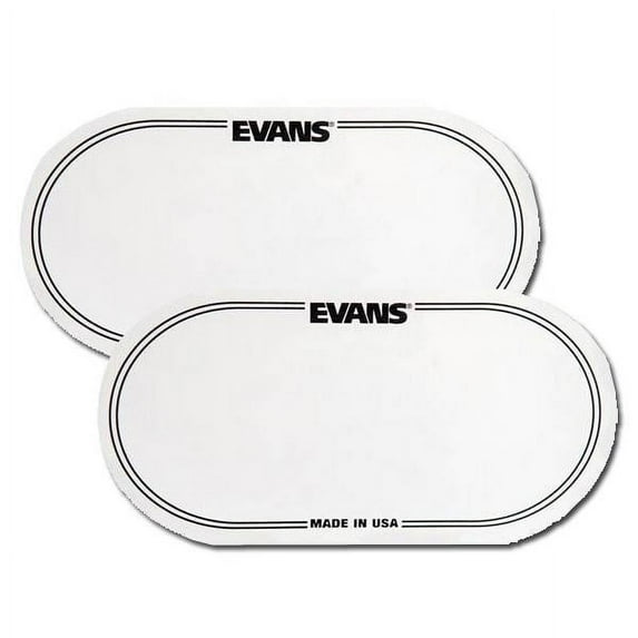 Evans EQ Double Pedal Patch, Clear Plastic