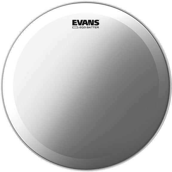 EVANS EQ3 Frosted Bass Drum Head 20 in.