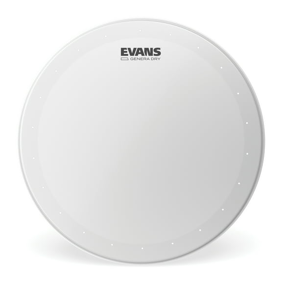 Evans Genera Dry Coated 14 Inch Drumhead Bulk 10 Pack
