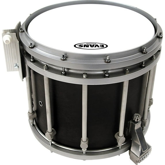 EVANS Hybrid Marching Snare Drum Batter Head White 13 in.