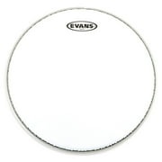 Evans Hybrid Marching Snare Drum Batter Head White 14 in.