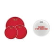 thumbnail image 1 of Evans Hydraulic Red Fusion Pack (10", 12", 14") with 14" UV1 Coated Snare Batter, 1 of 3