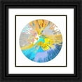 thumbnail image 1 of Evans, Josh 15x15 Black Ornate Wood Framed with Double Matting Museum Art Print Titled - Circular Motion VI, 1 of 4