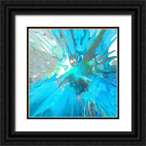 Evans, Josh 15x15 Black Ornate Wood Framed with Double Matting Museum Art Print Titled - Fearless III