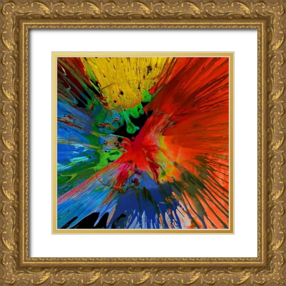 Evans, Josh 15x15 Gold Ornate Wood Framed with Double Matting Museum Art Print Titled - Not Shy II