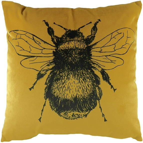 Evans Lichfield Bee Throw Pillow Cover
