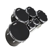 Evans MX Black Marching Tenor Drum Head, 6 Inch