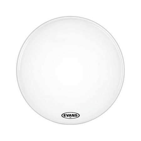 Evans MX2 White Marching Bass Head 16 in.