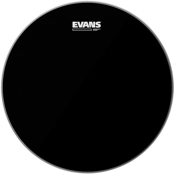 Evans Resonant Black Drum Head, 10 Inch