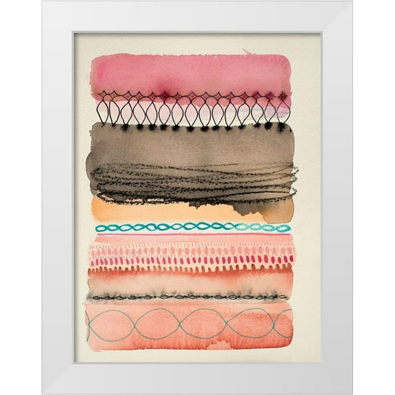 Evans-Sills, Faith 19x24 White Modern Wood Framed Museum Art Print Titled - Border