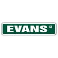 thumbnail image 1 of Evans Street Sign Childrens Name Room Sign | Indoor/Outdoor |  30" Wide, 1 of 5
