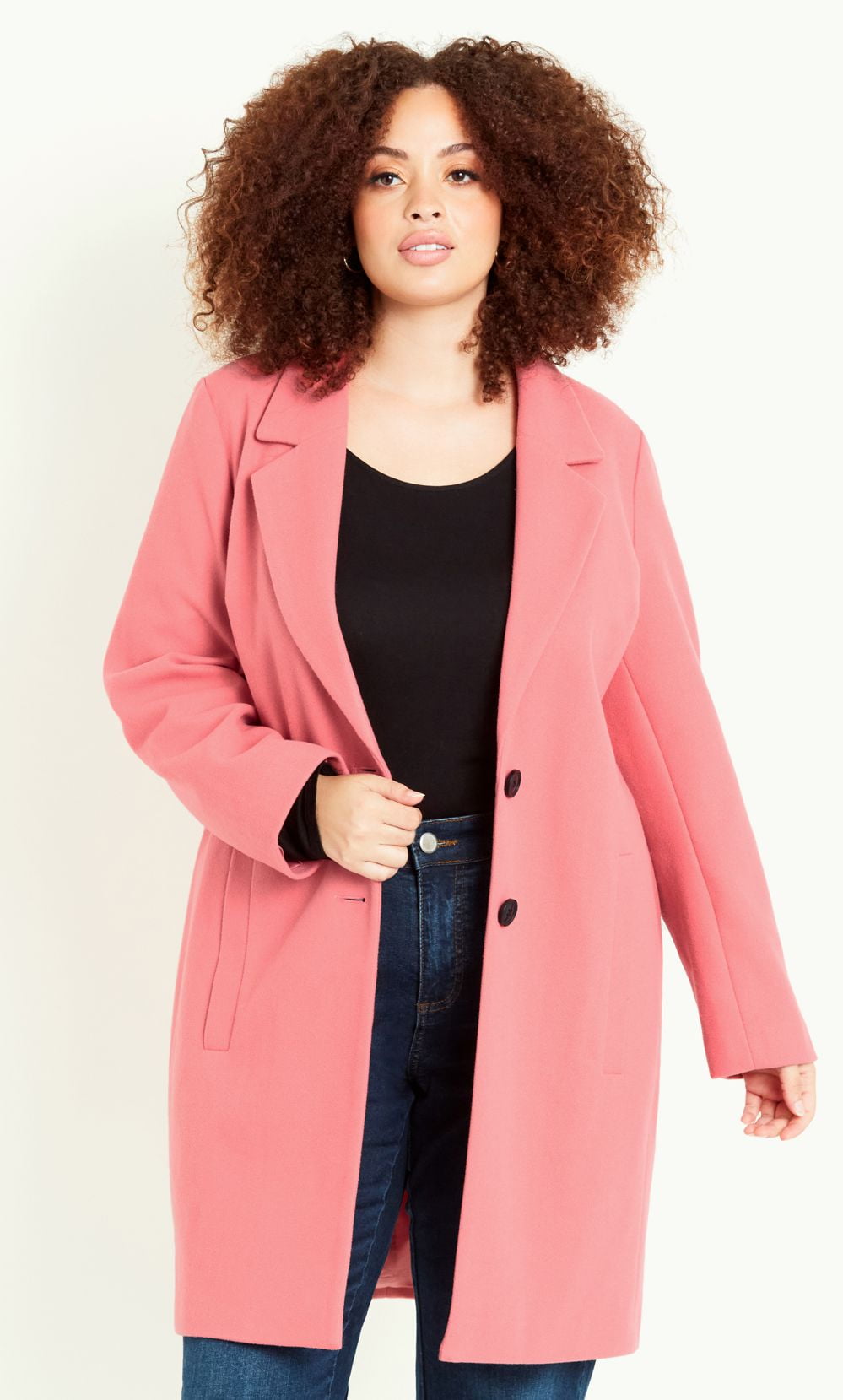 Womens crombie style clearance overcoat
