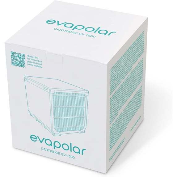 Evapolar Replacement Cartridge for Portable Air Conditioner - Black 12,000 BTU