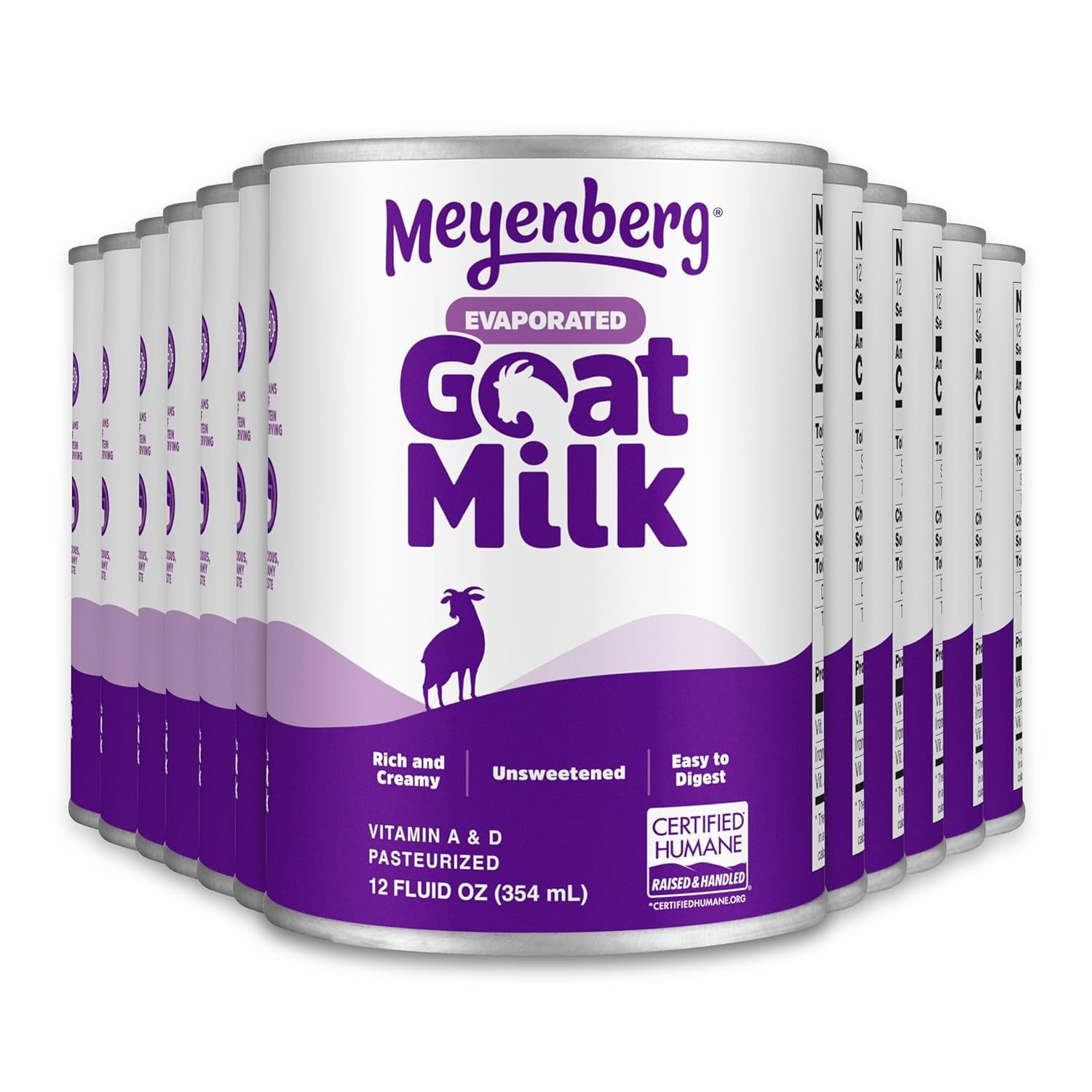 Evaporated Goat Milk Vitamin D 12 Fl Oz Pack of 12 Walmart