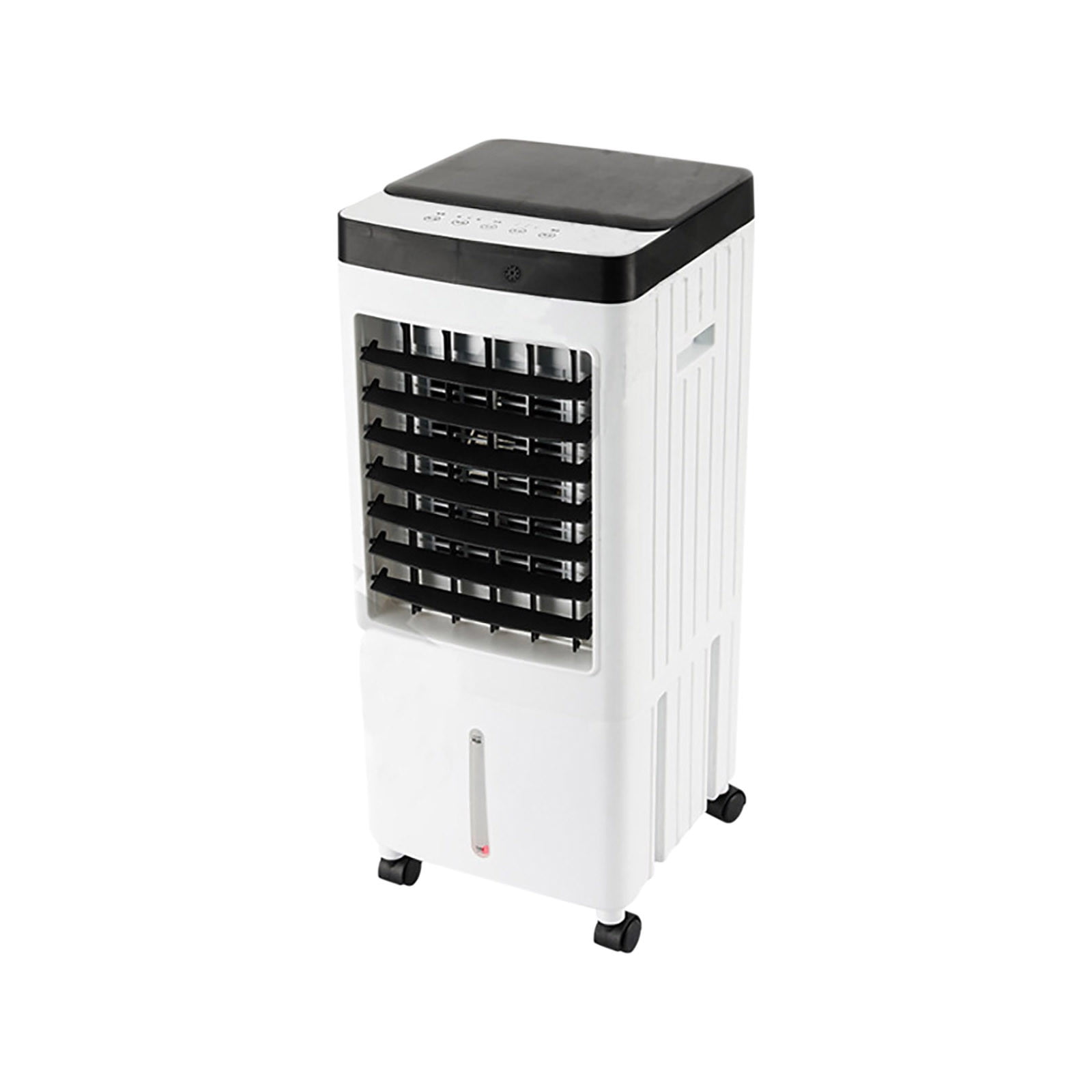 Evaporative Air Cooler, 3-in-1 Swamp Cooler with Remote Control, 12H Timer, 3 Speeds, 120° Oscillation, 5.3 Gal Water Tank, 4 Ice Packs, Evaporative Cooler for Indoor Room Home Office Outdoor White-B