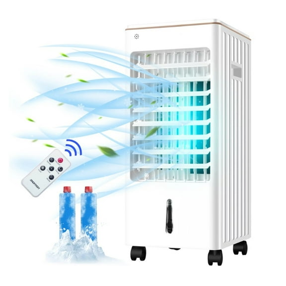 Evaporative Air Cooler Fan Anion Humidify With Remote Control Portable Air Conditioner Air Cooler Fan ,Compact Design