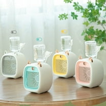 Evaporative Air Cooler Water Air-conditioning Fan,Mini Fan,USB Fan,Desktop Turbo Spray Humidification Cooler 50% 0ff Clearance!