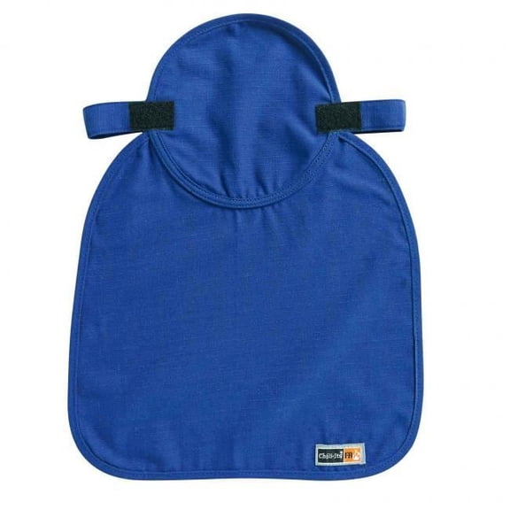 Evaporative Cooling Hard Hat Pad with Neck Shade, Blue