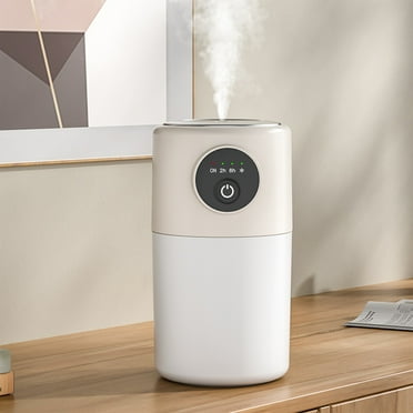 Evaporative Humidifiers, Premium Essential Oil Diffuser Aromatherapy Fragrant Oil Humidifier Vaporizer Mist Humidifier Plants Office with Usb Quiet, Humidifiers for Bedroom Kids, 9Beige, 0.8L