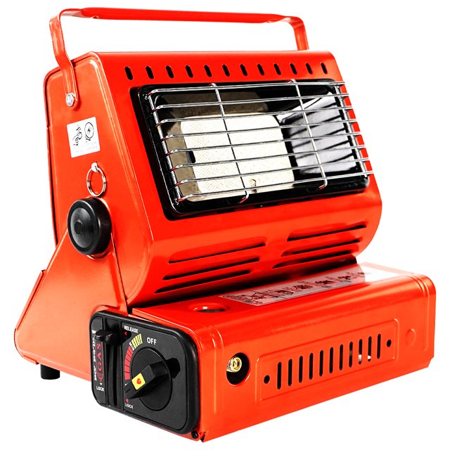 Evargc Camping Emergency Butane Heater Double Coherent Heat Source