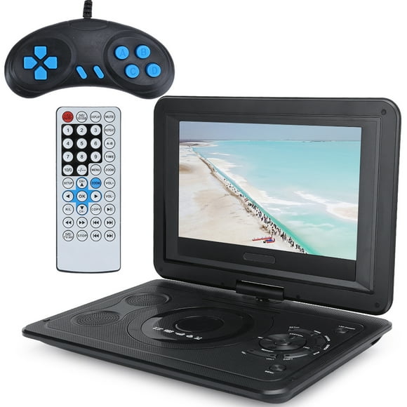 Evd Player,13.9 Inch Lcd Display Portable Dvd With Tv//Usb/Game Function 100240Vus Plug, Speakers, Sync Tv, Support Sd Card/Usb/Disc Regions Free