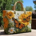 thumbnail image 1 of Evdexr 2026 Quilted tote Bag for Women,Boho Chicken Print Handbags, Vintage Patchwork Fabric Purses, Funky Floral Shoulder Pouch A, 1 of 2