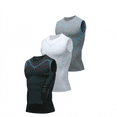 thumbnail image 1 of Evdexr Compression Tank Tops for Men Crew Neck Sleeveless Shirts 2026 Summer Basic Athletic Athletic Tank Top Mesh Muscle Running Shirt Black 3XL, 1 of 8