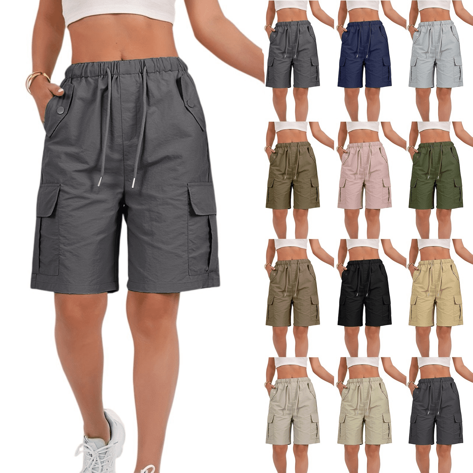 BOOM Prime Kids Unisex PE Shorts – Shadow Stripe Sports Shorts For Boys & Girls Elastic Waist With Drawstring – Football Cycling Summer Play – Ages 3–14 New Arrivals | Hots