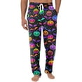 thumbnail image 1 of Evdexr Halloween Pajama Pants for Men Lightweight Oversized Pj Pants Halloween Graphic Drawstring Loose pajamas Long Pumpkin Printed Sleepwear Purple L, 1 of 8