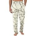thumbnail image 1 of Evdexr Halloween Pajama Pants Men Lightweight Oversized Sleepwear Drawstring Halloween Graphic Elastic Waist Pj Pants Long Jack-O' Pijamas Khaki L, 1 of 8