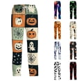 thumbnail image 1 of Evdexr Halloween Pajamas for Men 2026 Cobweb Ghost Bat Printed Pajama Pants Elastic Waist Drawstring Trousers Casual Lounge Lightweight Pants with Pocket M, 1 of 6