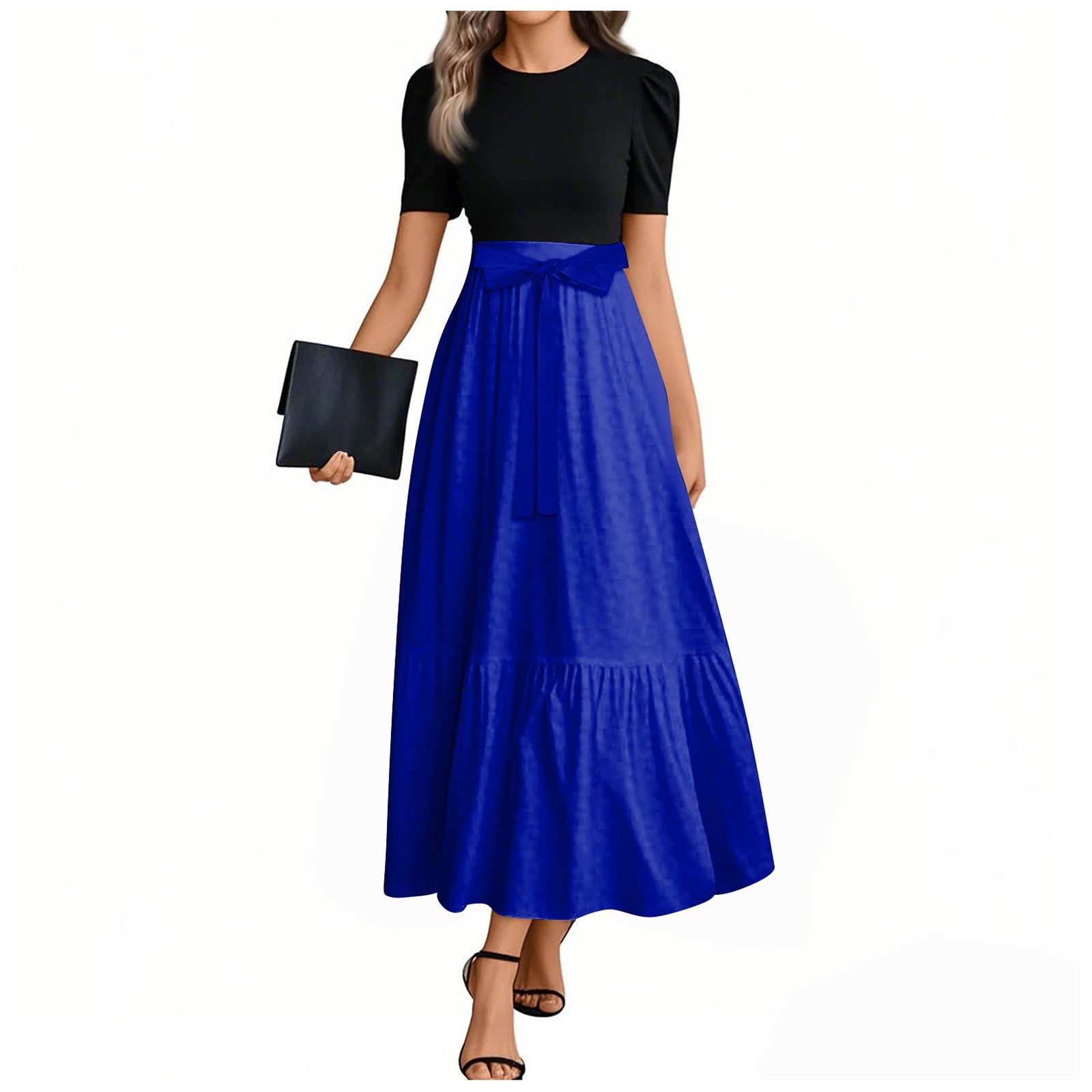 Dragonfly Sequin Embroidered Mesh Midi Skirt Elastic High Waist A-Line Women Summer Skirt