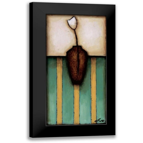 Eve 11x18 Black Modern Framed Museum Art Print Titled - Stripes