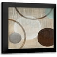 thumbnail image 1 of Eve 12x12 Black Modern Framed Museum Art Print Titled - Revolutions I, 1 of 5