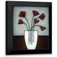 thumbnail image 1 of Eve 12x14 Black Modern Framed Museum Art Print Titled - Fire and Ice II, 1 of 5