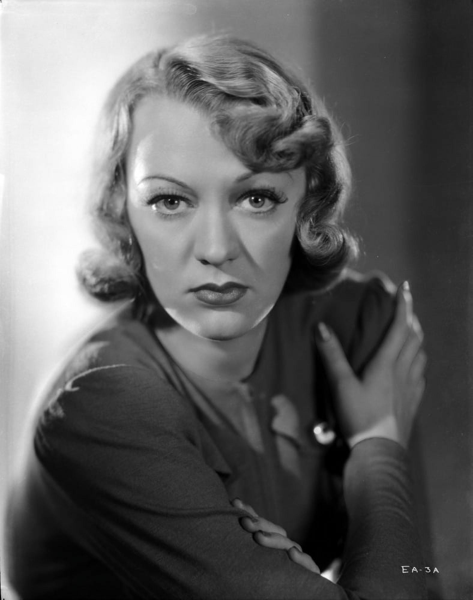 Eve Arden on Long Sleeve Top with Hand on Other Shoulder Portrait Photo