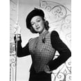 thumbnail image 1 of Eve Arden on Printed Long Sleeve Top Portrait Photo Print (24 x 30), 1 of 1