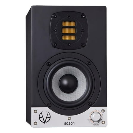 EVE Audio SC204 Active 2-Way Nearfield Studio Monitor with Compact Design, 4-Inch SilverCone Woofer, and Accurate Signal Reproduction