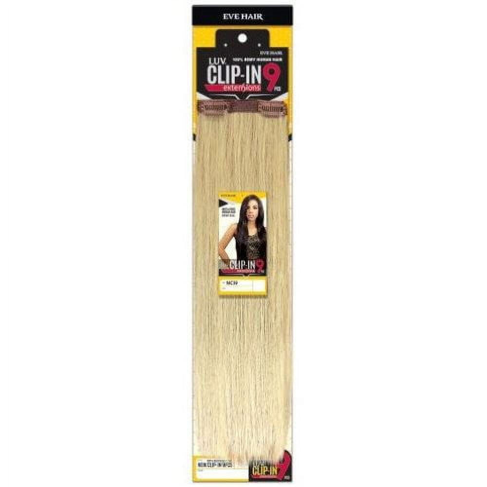 Eve Hair Luv ClipIn 9 Piece Hair Extensions 24" 1B