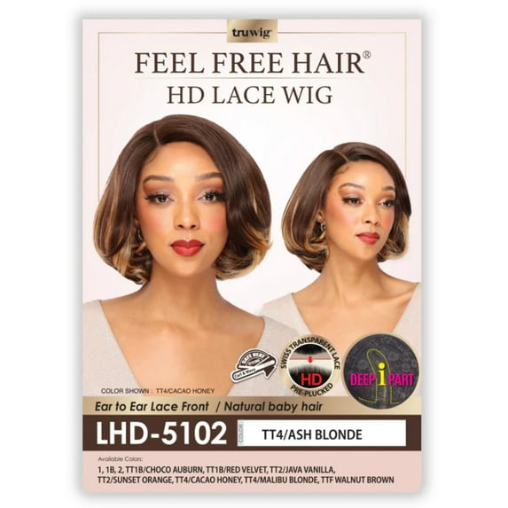 Eve Hair Tru Wig Feel Free HD Lace Wig - LHD 5102 - Color 2