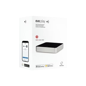 Eve Play - Audio Streaming Interface, app and voice control, no bridge, Matter/Thread