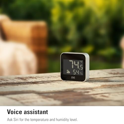 Eve Weather (Matter) – Smart Weather Station for Temperature, Humidity ...