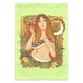 thumbnail image 1 of Eve With and Snake In Garden of Eden Garden Yard Flag, 1 of 3
