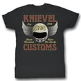 thumbnail image 1 of Evel Knievel Men's  Knievel Customs Slim Fit T-shirt Charcoal Heather, 1 of 2