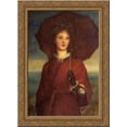 thumbnail image 1 of Eveleen Tennant, later Mrs F.W.H. Myers 19x24 Gold Ornate Wood Framed Canvas Art by Watts, George Frederick, 1 of 2