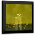 thumbnail image 1 of Evelia Designs 12x12 Black Modern Framed Museum Art Print Titled - River Rocks II, 1 of 5