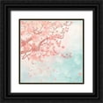 thumbnail image 1 of Evelia Designs 20x20 Black Ornate Wood Framed with Double Matting Museum Art Print Titled - Sweet Cherry Blossoms III, 1 of 4