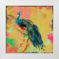 thumbnail image 1 of Evelia Designs  26x26 White Modern Wood Framed Museum Art Print Titled - Animal Utopia IV, 1 of 4