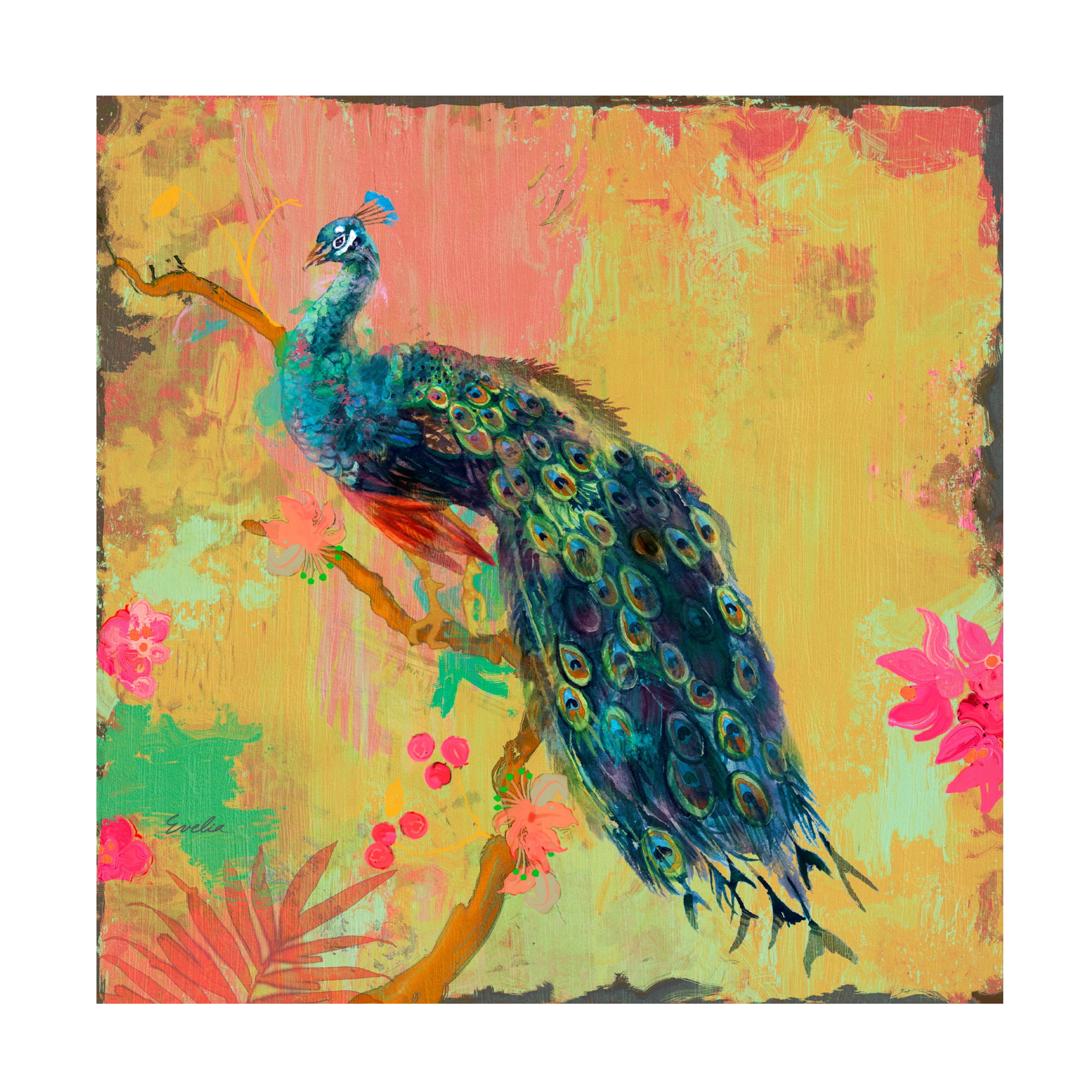 Evelia Designs 'Animal Utopia IV' Canvas Art